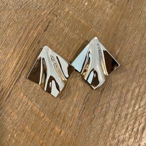 Forever 21 Gold Statement Earrings